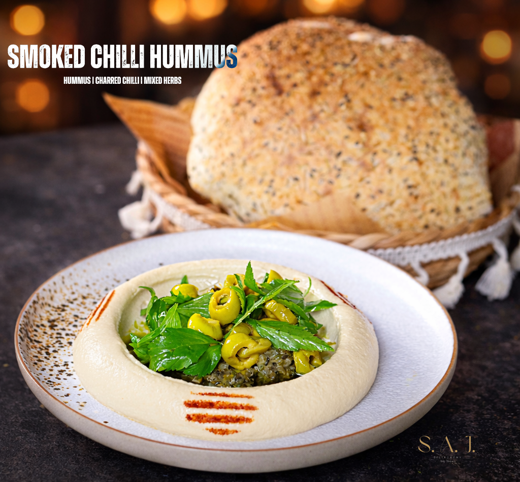 Smoked Chilli Hummus at S.A.J. Bistronomy by Leens @ TTDI